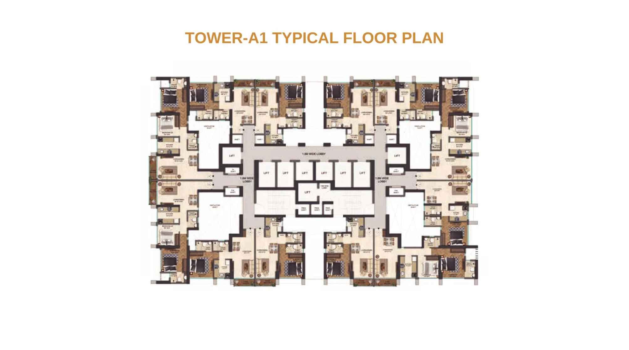 Runwal-25-hour-life-Floor-Plan-Tower-A1